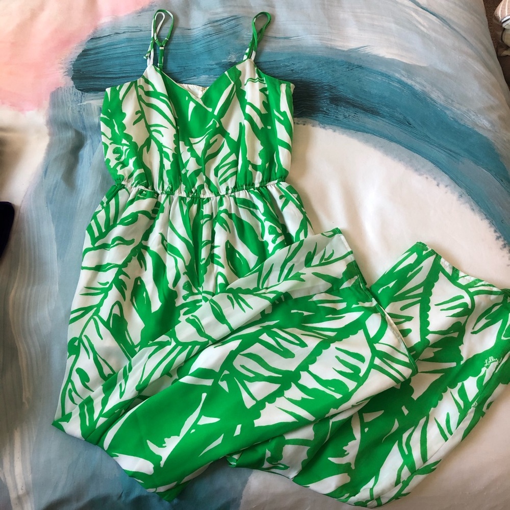 Lily green jumpsuit